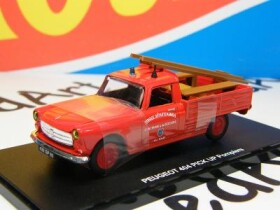 PEUGEOT 404 PICK UP Pompiers - ATLAS 1:43