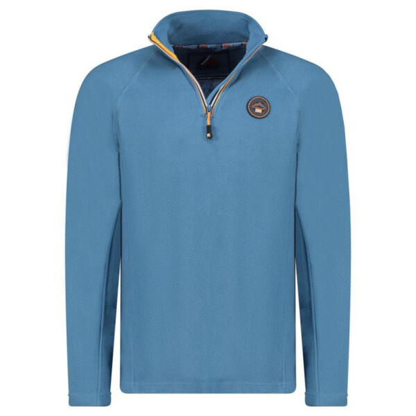 Unisex mikina WY7438H/GN-Petrolej modrá - Geographical Norway petrolejová 2XL