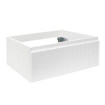 Koupelnová skříňka s umyvadlem SAT Evolution 98x30x44,8 cm bílá mat SATEVO100WMU1 SATEVO100WMU1