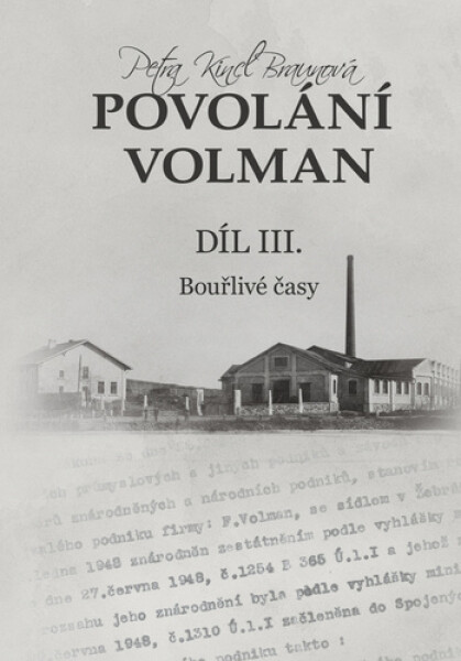 Povolání Volman díl III. - Bouřlivé časy - Petra Braunová
