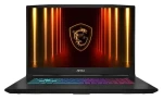 MSI Katana 17 HX B14WGK-036XPL černá / Notebook / 17.3" QHD / Intel Core i7-14650HX / 16GB RAM / 1TB SSD / RTX 5070 8GB (B14WGK-036XPL)