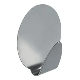 Spirella METAL kulatý samolepící háček 2 ks nerezová ocel / průměr 53 mm (7610583109811)