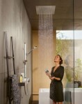 HANSGROHE - Raindance E Hlavová sprcha, 40x40 cm, EcoSmart, chrom 26253000