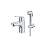 GROHE - Euroeco Umyvadlová baterie s bidetovou sprškou, chrom 24264001