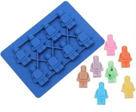 Dortisimo Silikonová forma Stavebnice panáčci (na 8 ks) 4 cm