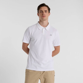 Bavlněná polokošile New Balance Pique M MT51519WT T-Shirt m