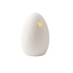 Räder Velikonoční LED lampa Floral Egg, bílá barva, porcelán