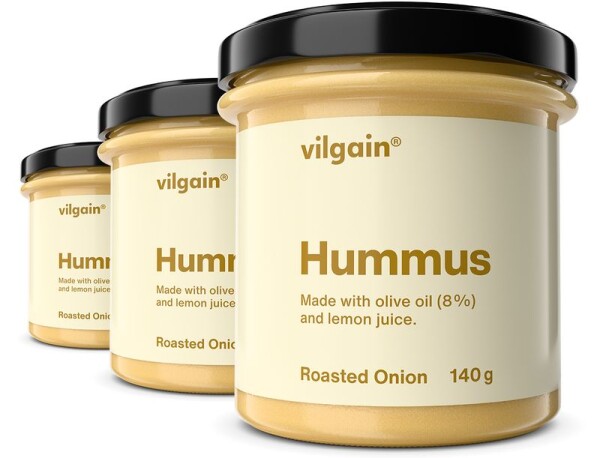 Vilgain Humus – 3× pečená cibulka 140 g