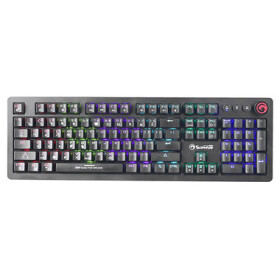 Marvo KG901 (CZ) černá / mechanická klávesnice / USB / RGB / CZSK layout / Jixian Blue / 87 kláves / 1.6m (KG901 CZ/SK)