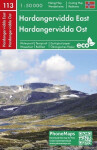 PMN 113 Hardangervidda East 1:50 000