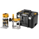 DeWalt DW621KT-QS / Horní frézka / 620W / Zdvih 55mm / Upínání hřídele 6-8mm / Max. průměr nástroje 36mm / 24.000 ot-min (DW621KT-QS)