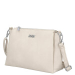 Trendy dámská koženková crossbody kabelka Denissa, béžová