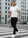 Pánské džíny slim fit černé FashionStreet UX4482 s33
