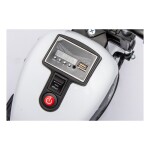 Mamido Dětská elektrická motorka Chopper Faster bílá