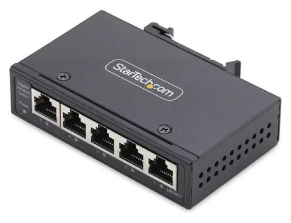 StarTech I51G / Switch / 5-port 10/100 Mbps / IP30 / -40 až 75 °C (I51G-ETHERNET-SWITCH)