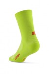 CEP dámské běžecké kompresní vysoké ponožky ULTRALIGHT PRO - lime Velikost: II (Vel. chodidla 34-37)