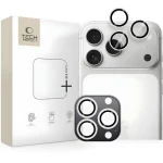 Tech-Protect Camring Fit+ stříbrná / Ochranný kryt fotoaparátu / Apple iPhone 14-17 Pro/Pro Max