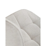 Jídelní židle, béžová, látka, HC-462 BG2