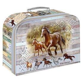 Školní kufřík vel. 35 Wild horses