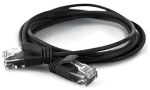 Wantec 7310 černá / Patch kabel / Cat6a U/UTP / 0,2 m / RJ-45 (7310)