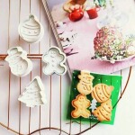 Dortisimo Plastové vypichovače Vánoce (4 ks)