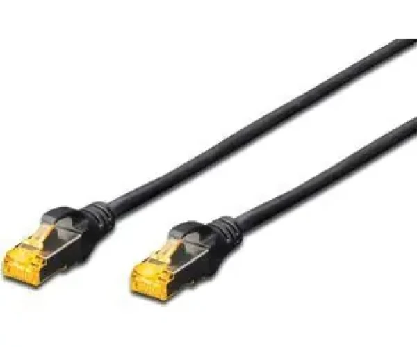 Digitus černá / Patch kabel / Cat6a / S/FTP / 7 m (DK-1644-A-070/BL)