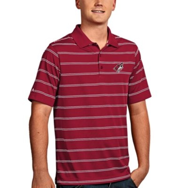 Antigua Pánské Tričko Arizona Coyotes (Phoenix Coyotes) Deluxe Polo Velikost: S