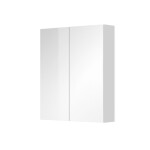 MEREO - Aira, Mailo, Opto, Bino, Vigo koupelnová galerka 60 cm, zrcadlová skříňka, bílá CN716GB
