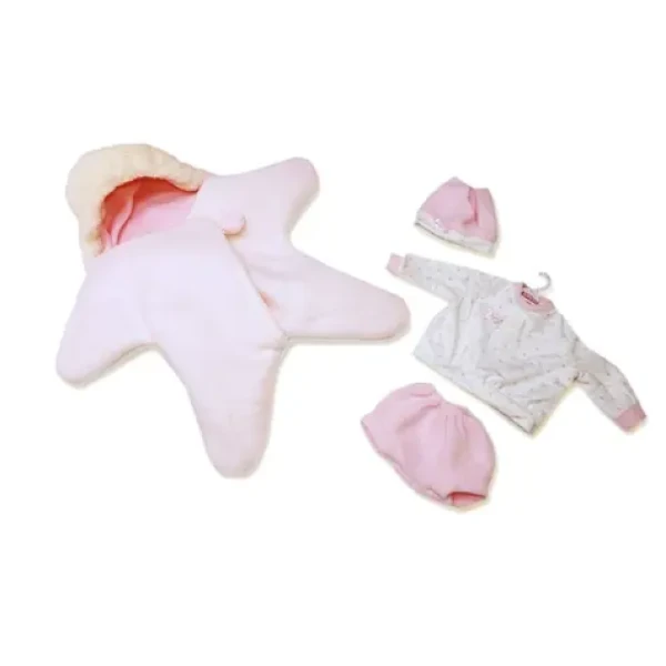 Llorens M740-38 obleček pro panenku miminko NEW BORN velikosti 40-42 cm