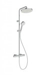 IDEAL STANDARD - Ceratherm T25N Sprchový set s termostatem, průměr 26 cm, 2 proudy, chrom A8520AA