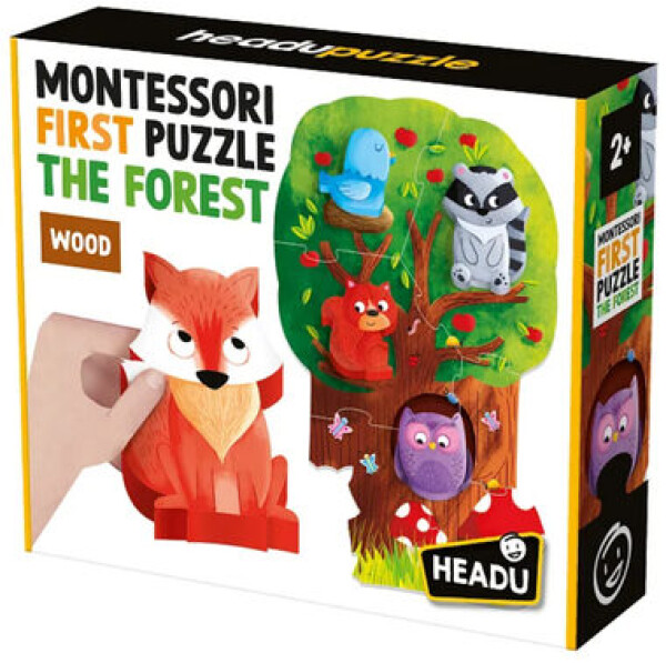 HEADU EN: Montessori Moje první puzzle Les