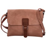 Trendy dámská crossbody kabelka Aksila, starorůžová