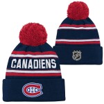Outerstuff Dětská Zimní Čepice Montreal Canadiens Jacquard Cuffed Knit With Pom