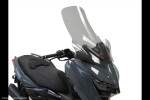 Yamaha X-Max125 18-22,X-Max300 17-22,X-Max400 18-20,Tricity300 20-25 Skútr plexi Powerbronze 720 mm - čiré