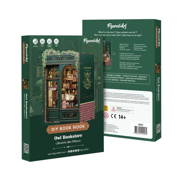 Book Nook sada - Soví knihkupectví