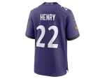 Nike Dres Derrick Henry #22 Baltimore Ravens NFL Game Purple Velikost: 5XL