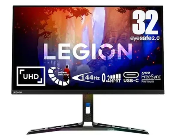31.5" Lenovo Y32p-30 / IPS / 3840 x 2160 / 16:9 / 1000:1 / 1ms / 400 cd-m2 / HDMI+DP / Repro (66F9UAC6EU)