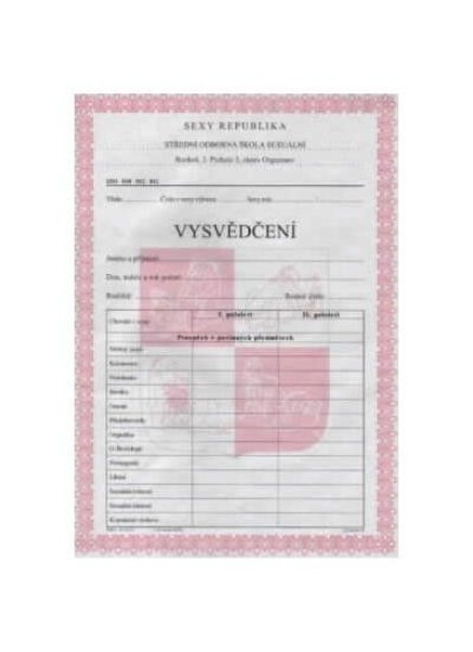 Joke21 Vysvědčení sexy