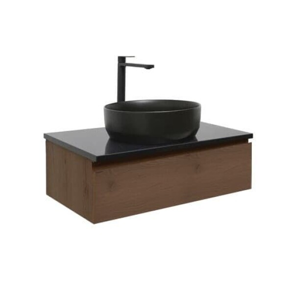 Koupelnová skříňka s umyvadlem SAT B-Way 59x30x45 cm ořech mat BWAY60NUTZUB BWAY60NUTZUB