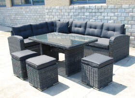 ROJA MONTREAL ratanová souprava ANTRACIT