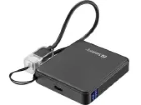 Sandberg Nano Powerbank 5000 černá / Powerbanka / 5 000 mAh / PD 20W / 2x USB-C (421-33)