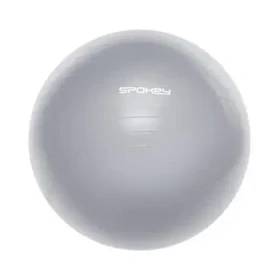 Spokey FITBALL III šedá / Gymnastický míč / 55 cm / pumpička v balení (5902693210207)