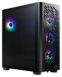 ADATA XPG LANDER 501 černá / Skříň / Midi Tower / E-ATX / 2x USB-A 3.2 / 4x120mm ARGB / bez zdroje / průhledná bočnice (LANDER501CMTA-BKCWW)