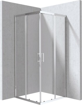 DEANTE - Funkia Evo čtvercový sprchový kout, čtvercový, 80x80 cm, KYC_0088P