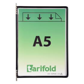 Djois závěsný rámeček s kapsou, A5, otevřený shora, černé, 10 ks