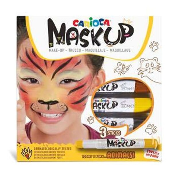 CARIOCA MASK UP ANIMALS sada 3ks