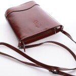 Dámská kožená crossbody Tereza, hnědá