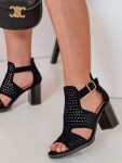 Dámské sandály na jehlovém podpatku AMIRIA black FashionStreet ZY0806 37