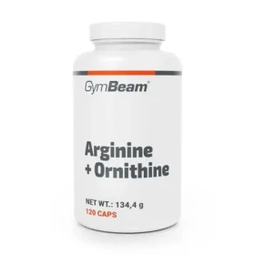 Arginin + Ornitin - GymBeam (120 kaps.) (118654-1-120caps)