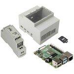 Raspberry Pi® Touch-Kit DIY Raspberry Pi® 4 B 4 GB 4 x 1.5 GHz vč. dotykového displeje, vč. pouzdra, vč. napájecího zdro